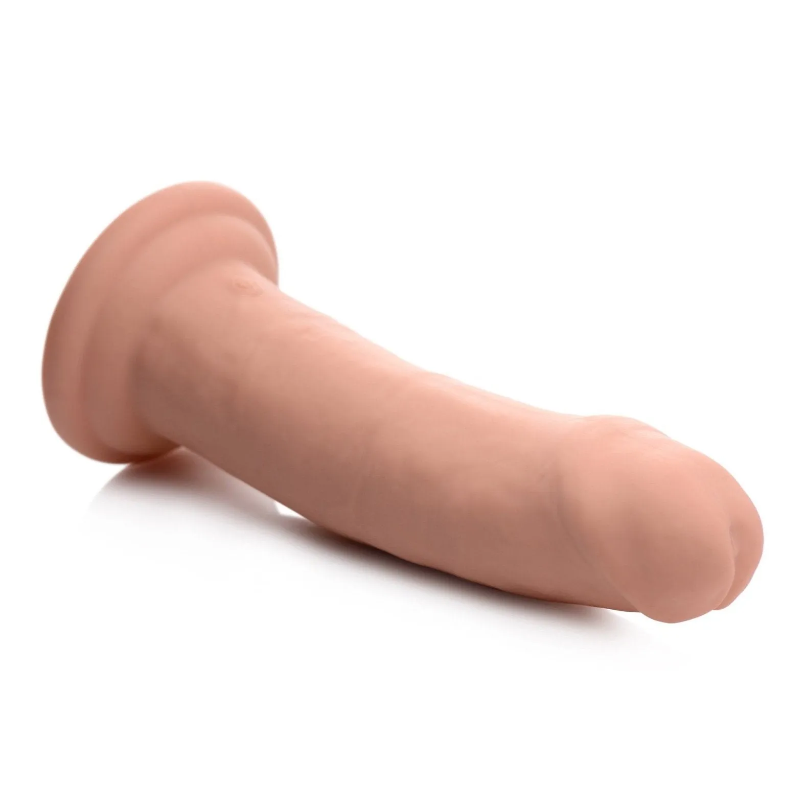 7x Inflatable And Vibrating Remote Control Silicone Dildo