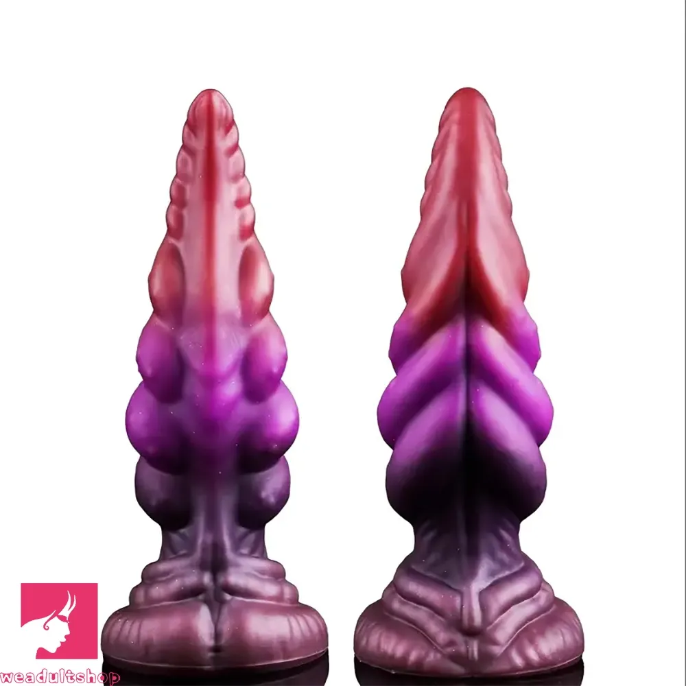 8in Soft Silicone Realistic Dildo Monster Anal Plug Sex Toy G Spot Dilator