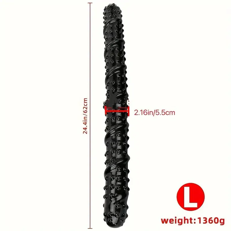 Adult Soft Silicone Wolf Fangs Dildo Butt Plug For Male/Female BDSM Toy