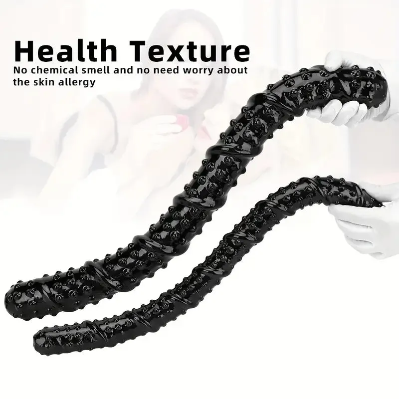Adult Soft Silicone Wolf Fangs Dildo Butt Plug For Male/Female BDSM Toy
