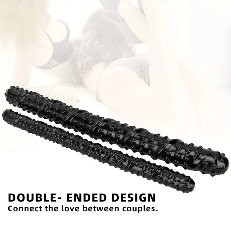 Adult Soft Silicone Wolf Fangs Dildo Butt Plug For Male/Female BDSM Toy