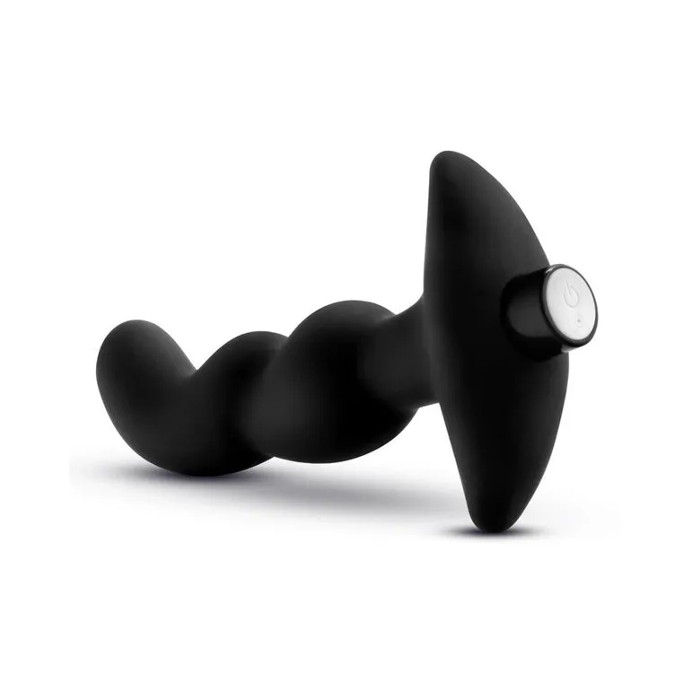 Anal Adventures Tall Silicone Vibrating Prostate Massager