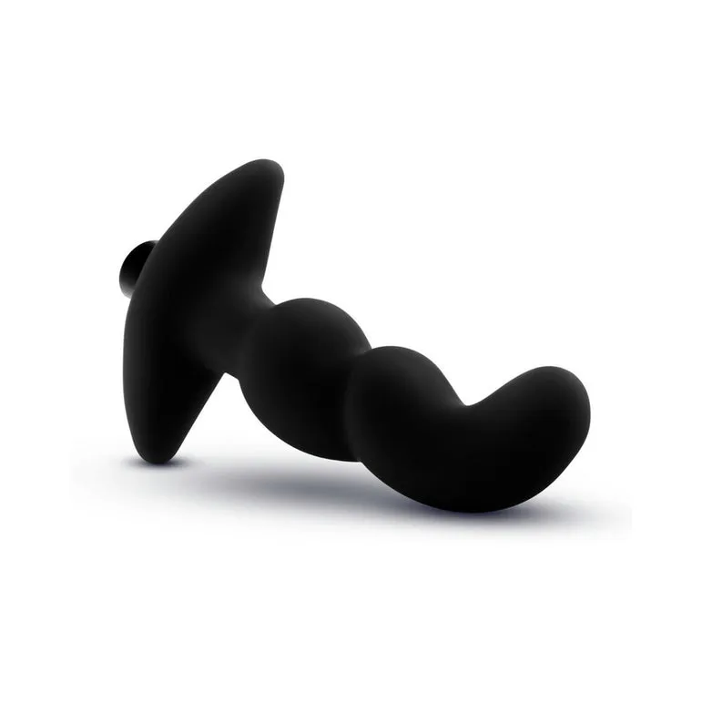 Anal Adventures Tall Silicone Vibrating Prostate Massager