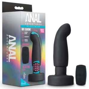 Anal Adventures Vibrating Rimming Plug with Remote