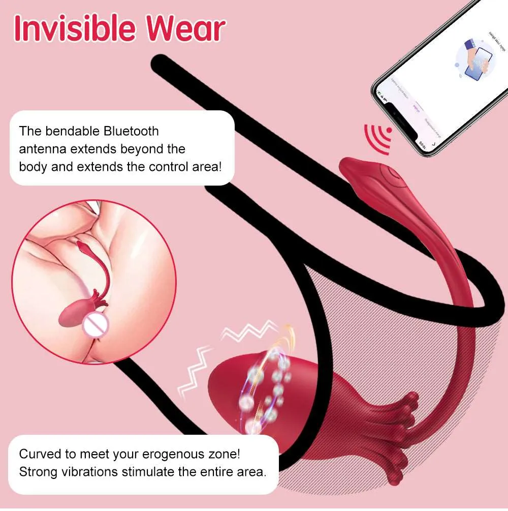 APP Remoter Gspot Vibrator - 360° Rotating Powerful Massage - Domlust Egg