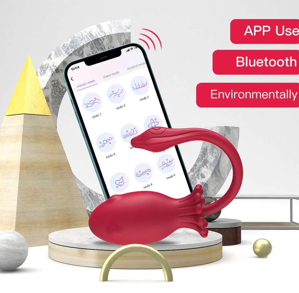 APP Remoter Gspot Vibrator - 360° Rotating Powerful Massage - Domlust Egg