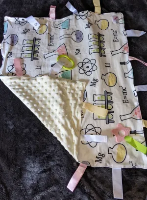 Baby Genius Cuddle Sensory Security Blanket Toys