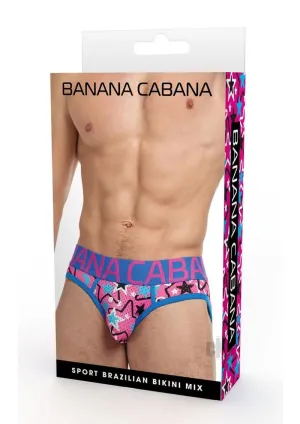 Banana Cabana Eclips Bikini Sm/md Purple