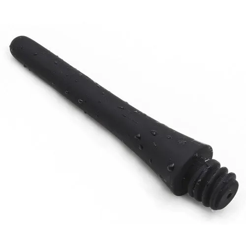 Black silicone anal cleaner enemator bulb