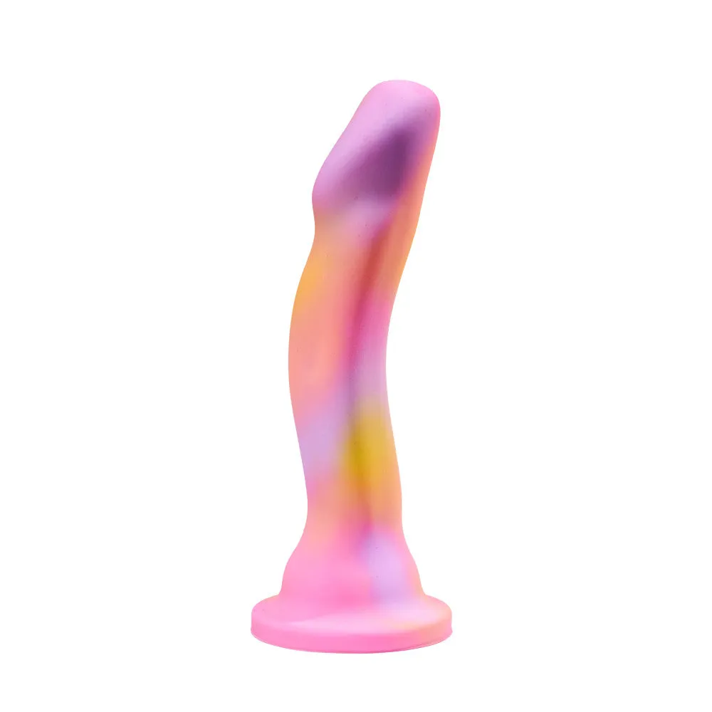Blush Avant Artisan 7-Inch Curved P-Spot & G-Spot Dildo with Suction Cup Base