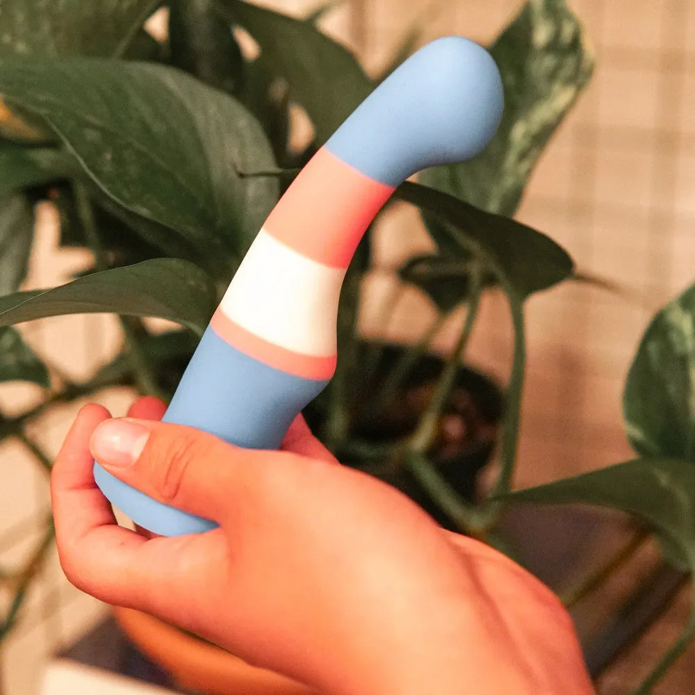 Blush Avant P2 Artisan 6-Inch Curved P-Spot & G-Spot Dildo with Suction Cup Base