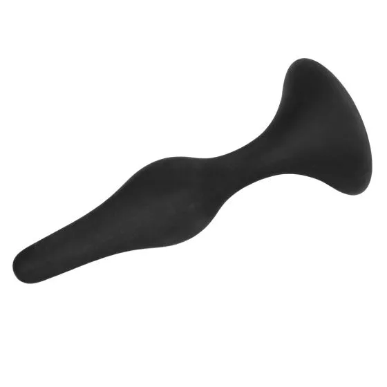 Booty Starter Petite Black Silicone Plug