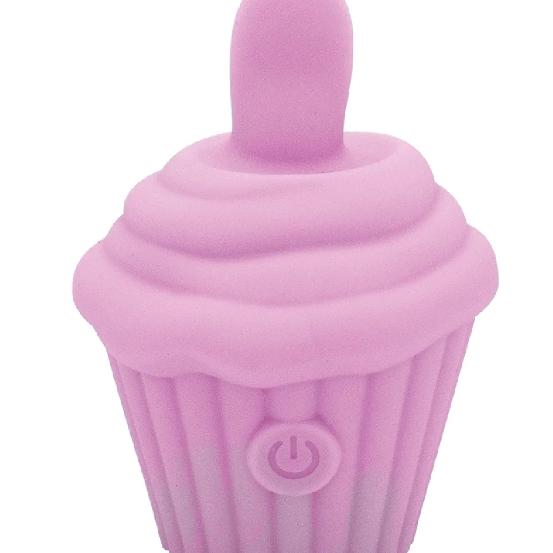 Cake Eater Clitoral Stimulator Tongue Vibrator - Pink