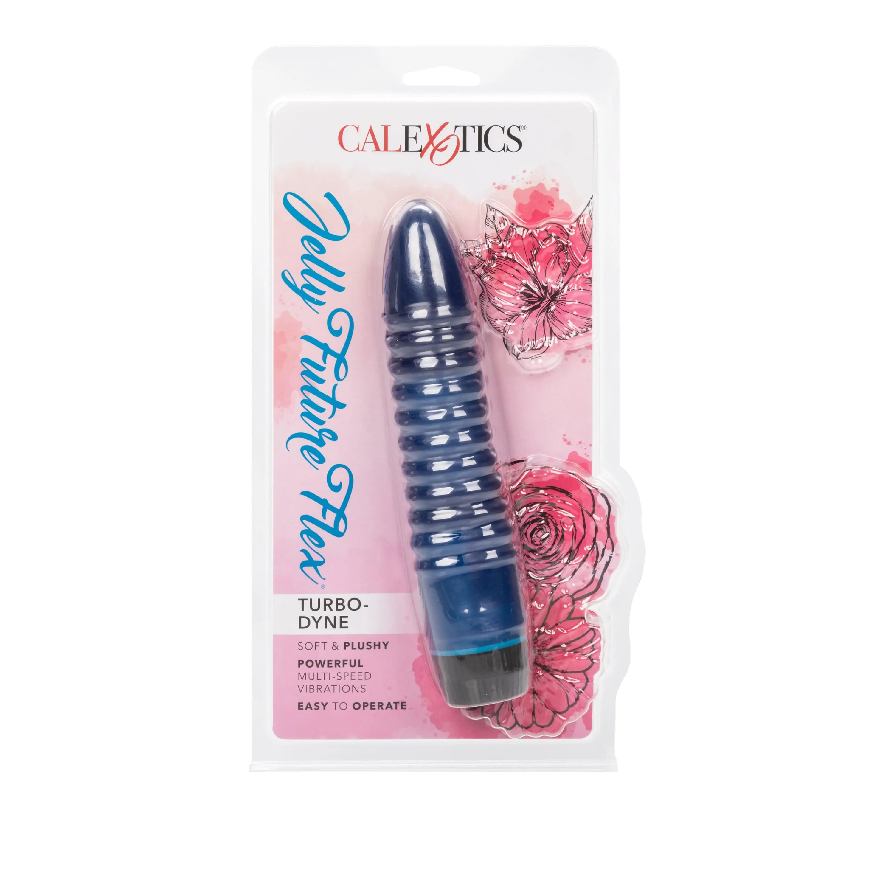 California Exotics - Jelly Future Flex Turbo Dyne Vibrator 6.25 (Blue)
