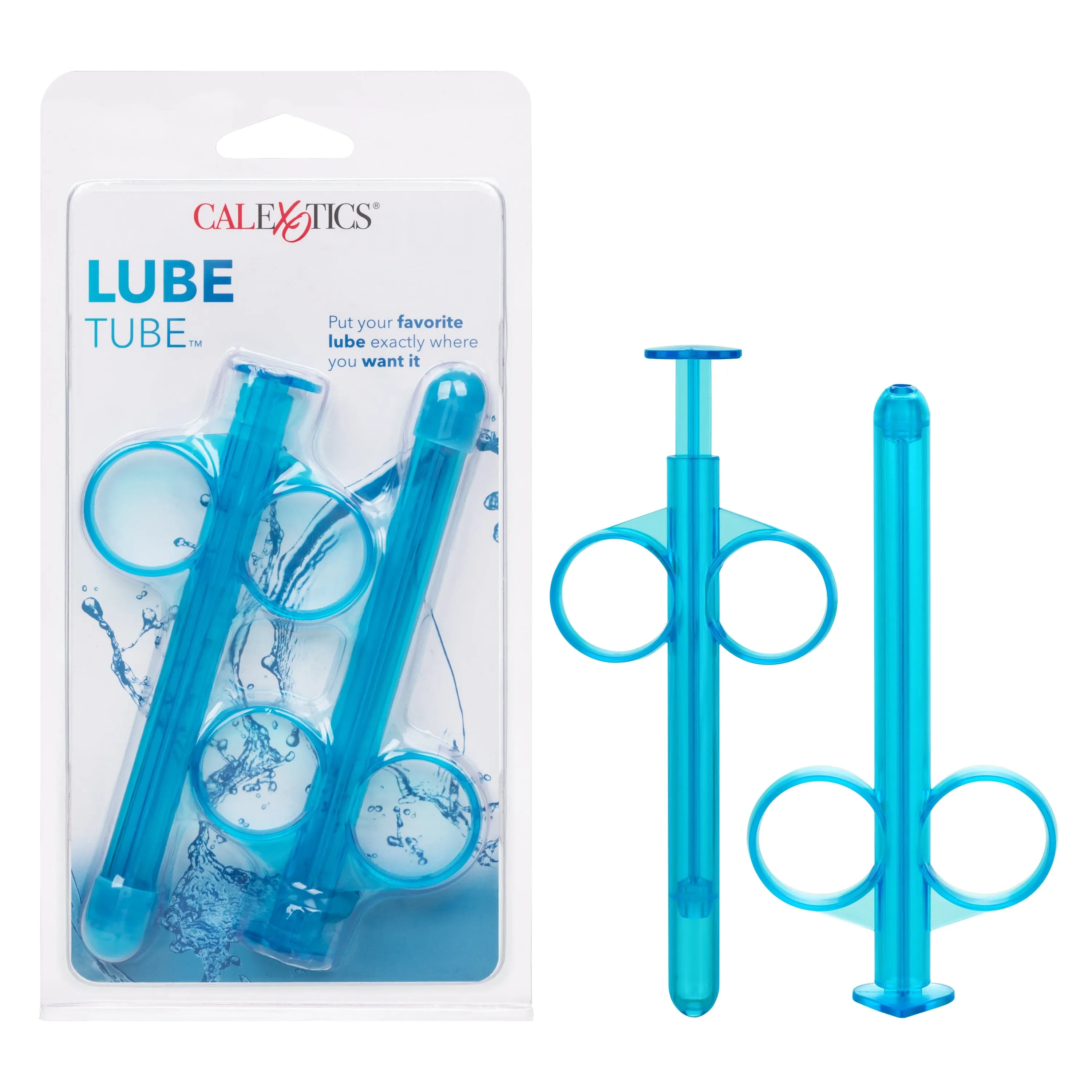 California Exotics - Lube Tube Lube Dispenser Accessory (Blue)