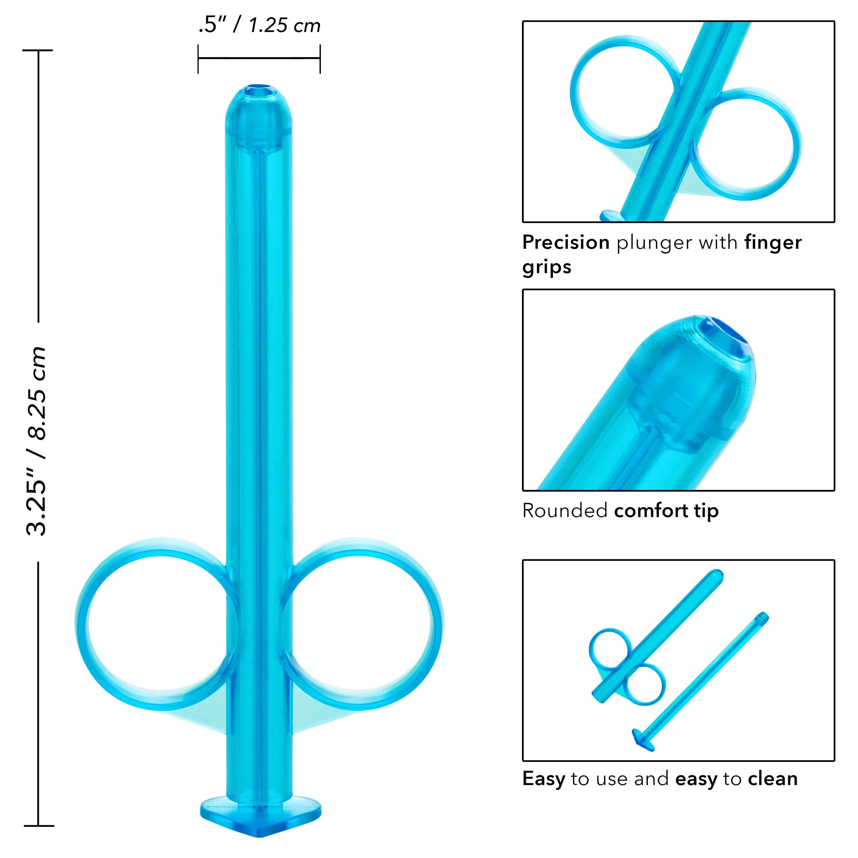 California Exotics - Lube Tube Lube Dispenser Accessory (Blue)