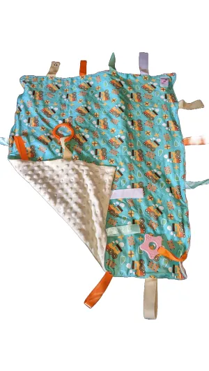 Choo-Choo Train Cuddle Sensory Security Blanket Toys