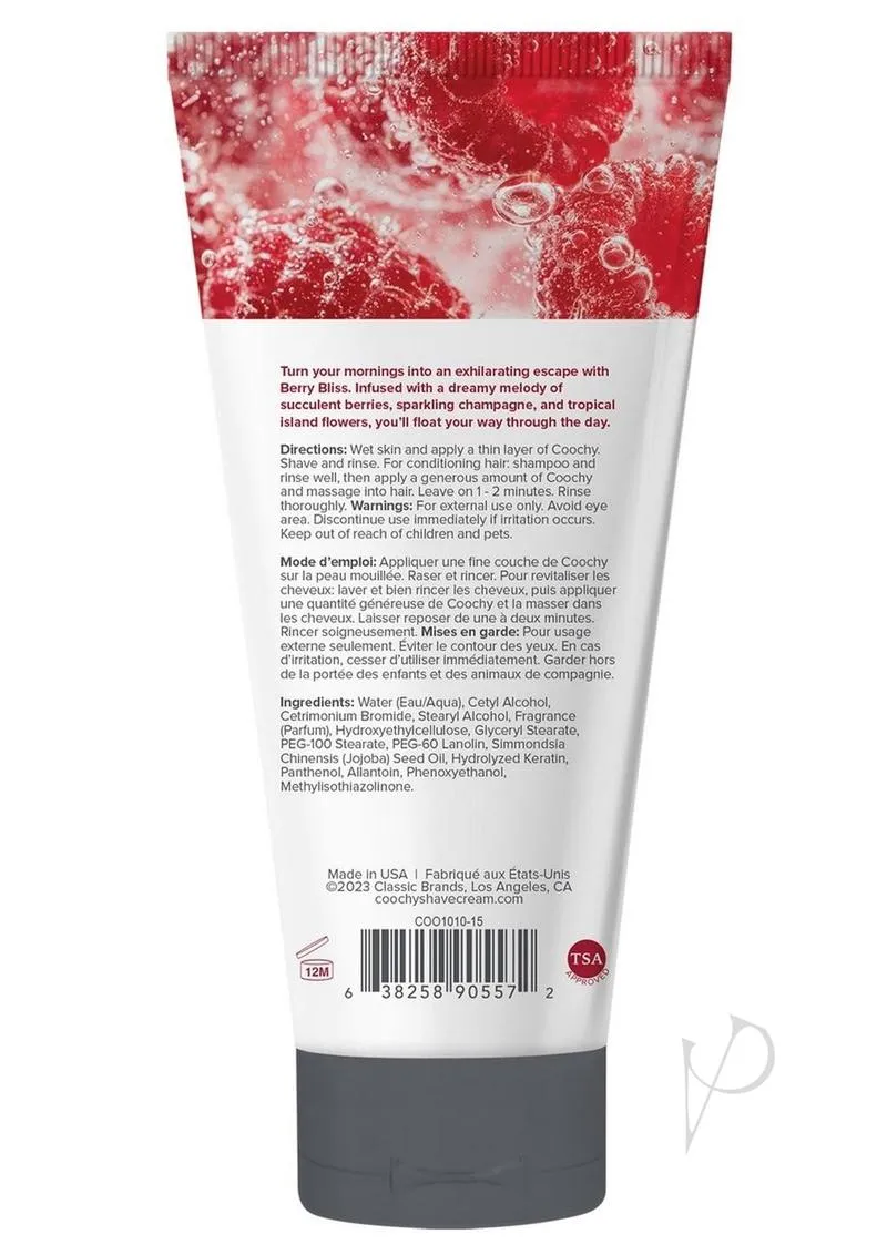 Coochy Shave Crm Berry Bliss .5oz