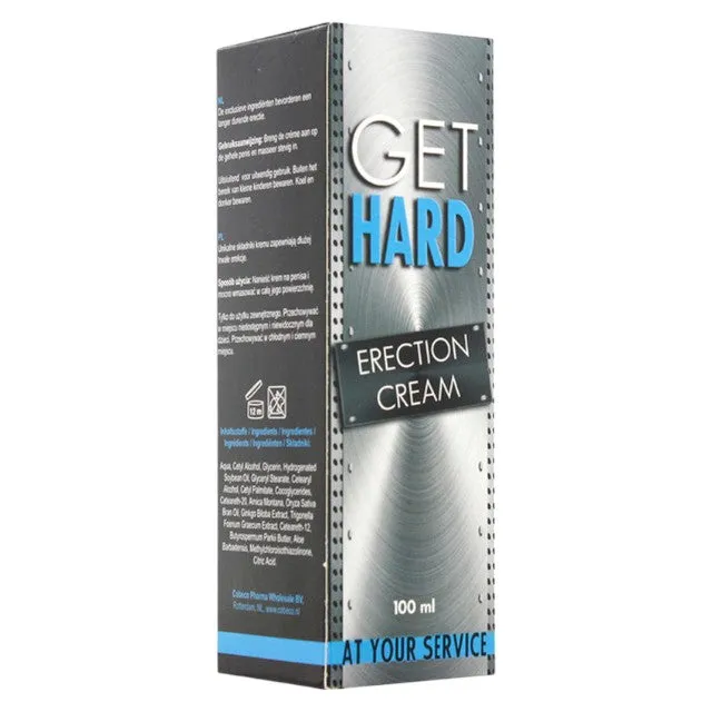 Cremă COBECO Get Hard. pentru erecții puternice și de durată. cu efect de îngroșare a penisului. 100 ml