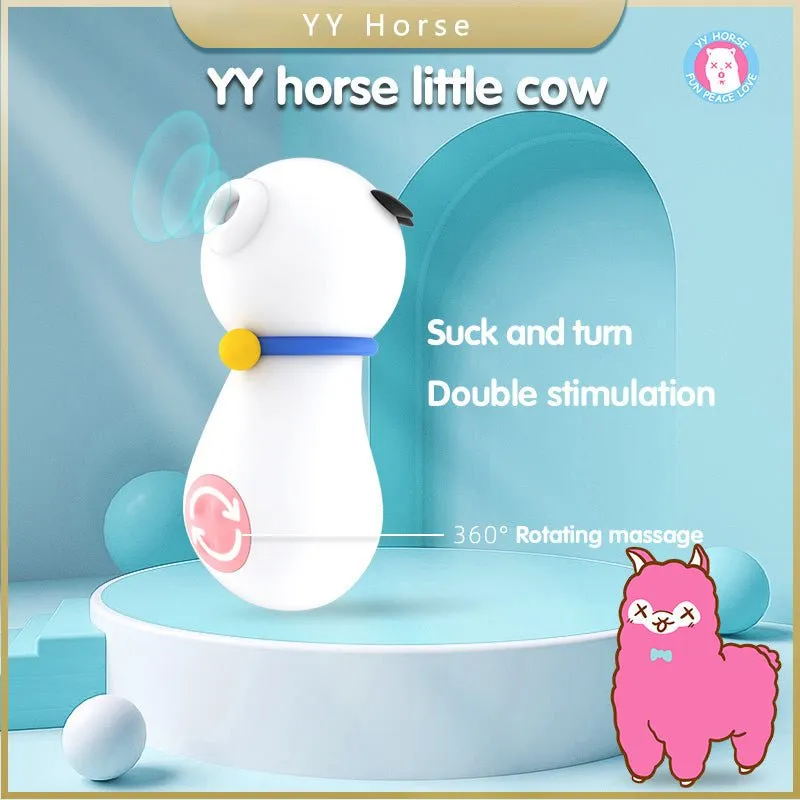 Cute Cow Rotating Massager