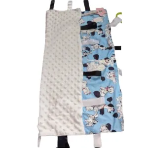 Dalmatian Dog Cuddle Sensory Security Blanket Toys