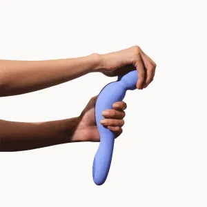 Dame Com Ergonomic Waterproof Wand Vibrator - Periwinkle
