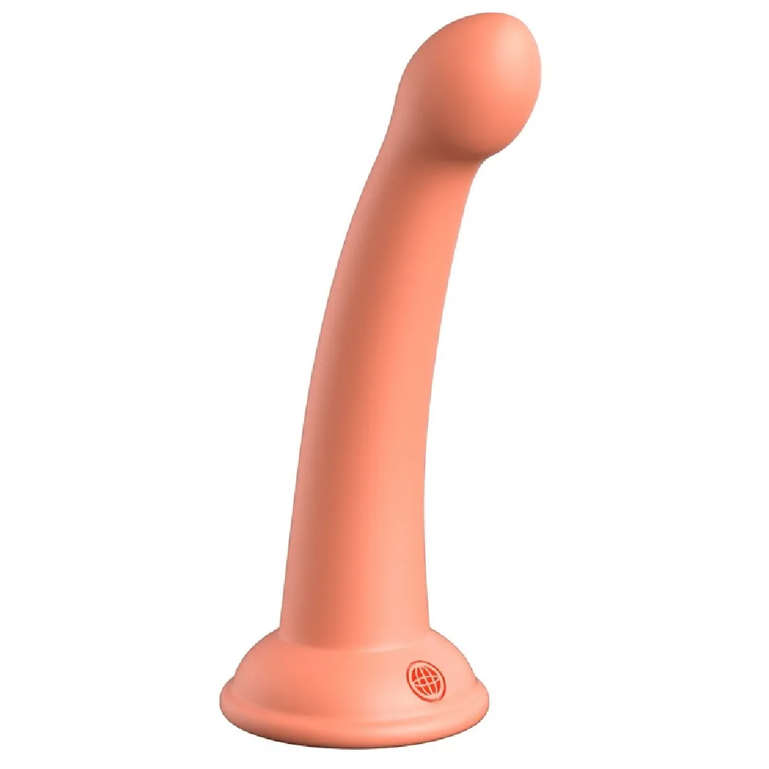 Dillio Platinum Secret Explorer 6 Inch Dildo - Peach
