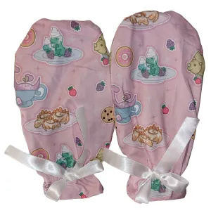 Dino Tea Time Adult Mittens