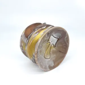 Double-sided suction cup 'Mocha Chai' medium