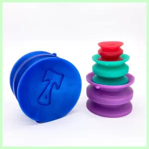 Double-sided suction cup