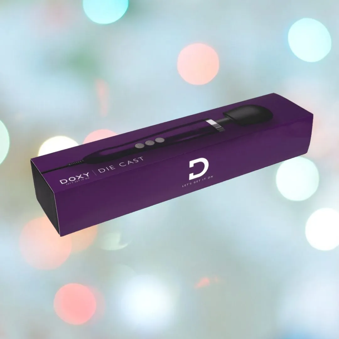 Doxy Die Cast Wand Massager - Purple