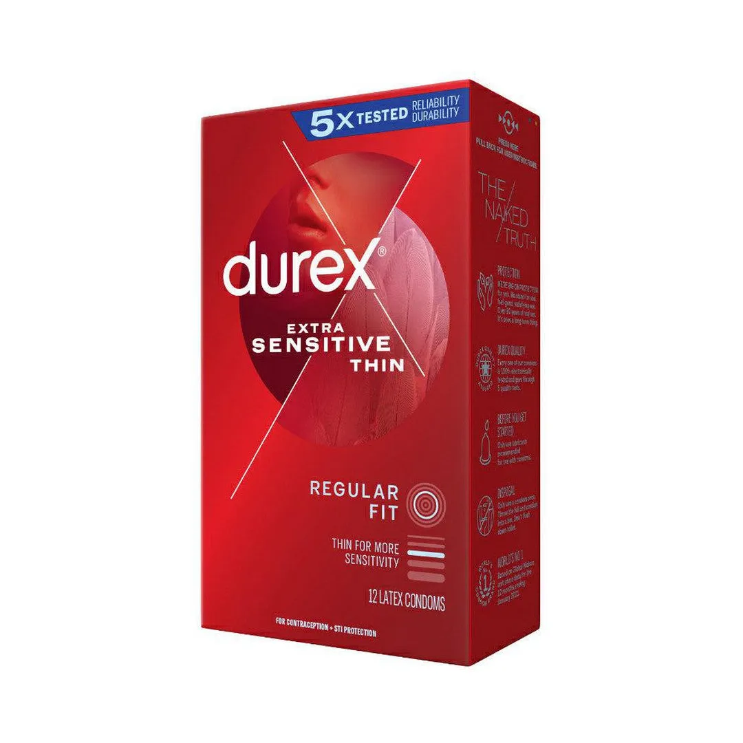 Durex Extra Sensitive 'Thin' Condoms