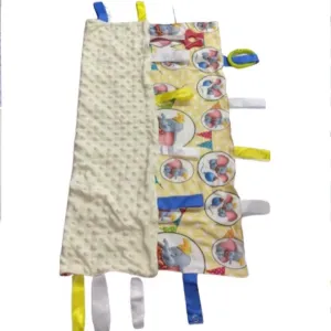 Elephant Cuddle Sensory Security Blanket Toys