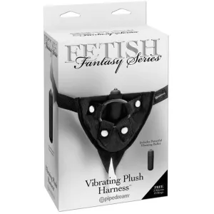 Fetish Fantasy Series Vibrating Plush Strap On Harness by Pipedream Products®