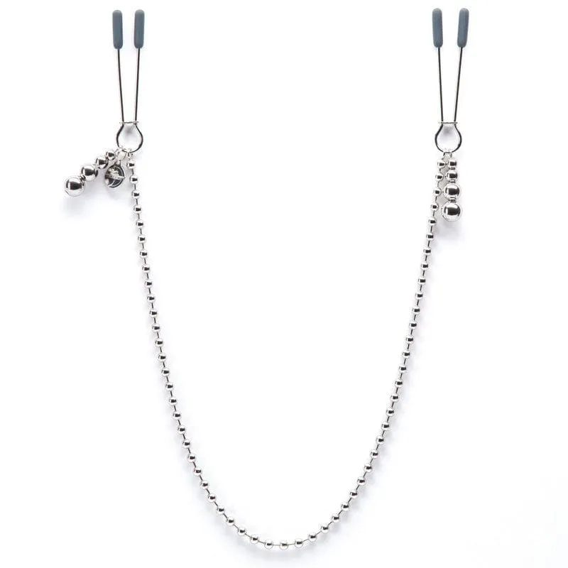 Fifty Shades of Grey At My Mercy Beaded Chain Nipple Clamps