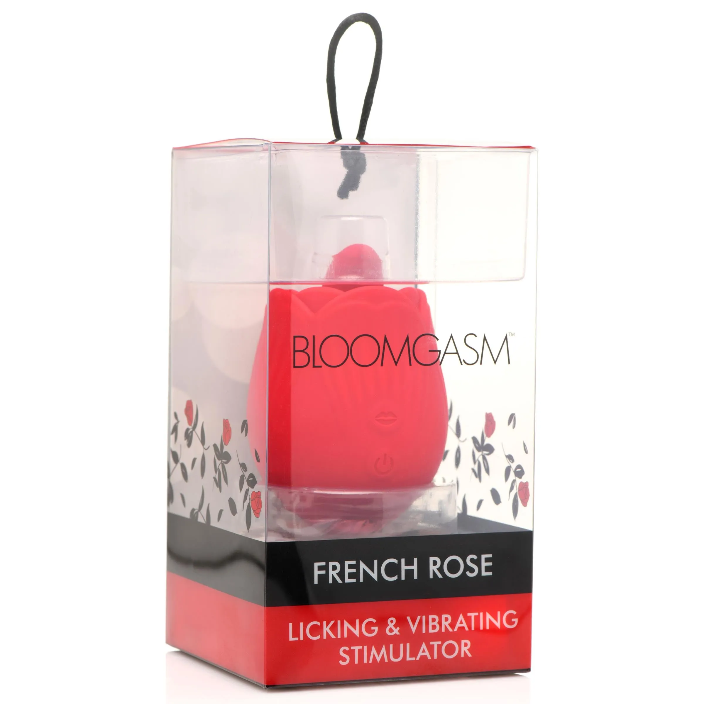 French Rose Licking And Vibrating Stimulator