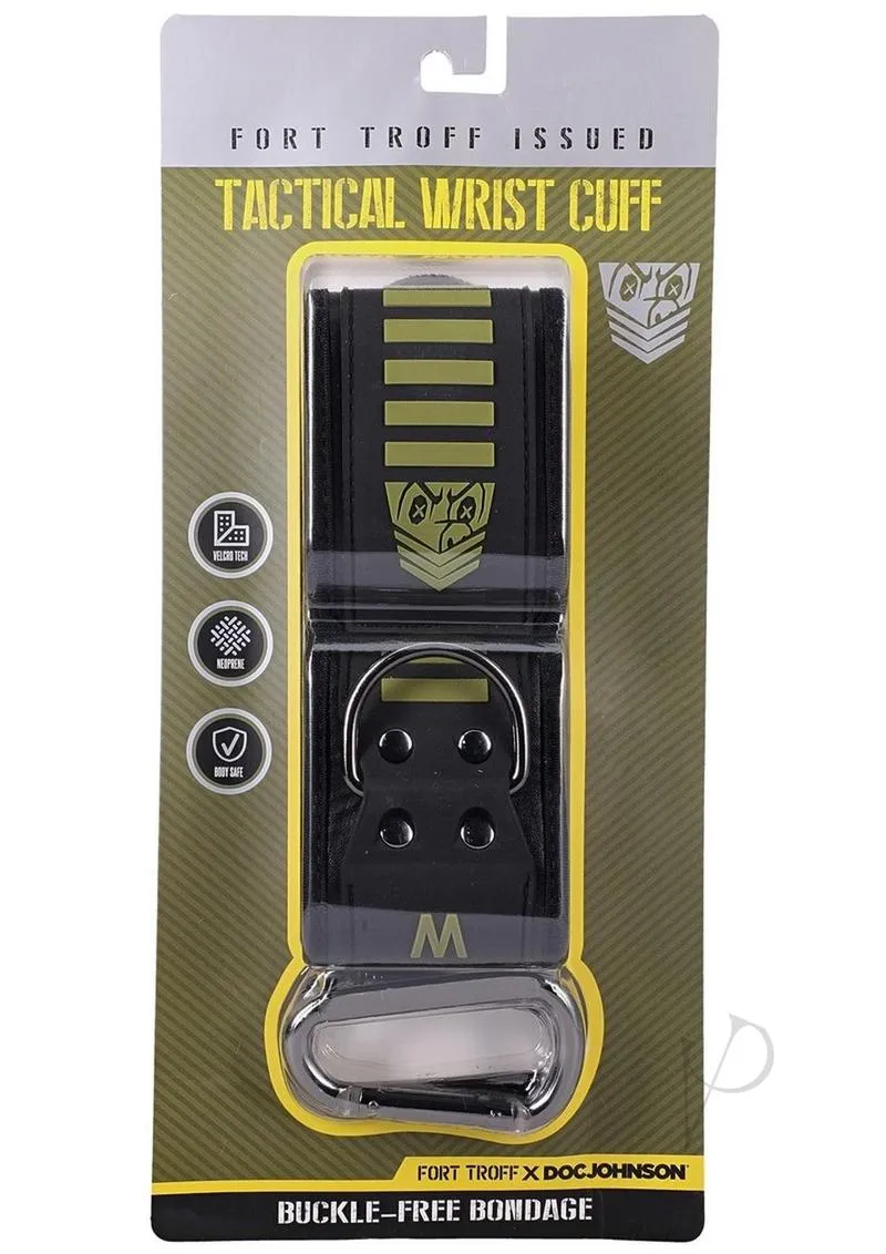 Ft Troff Tactical Wrist Cuffs Black