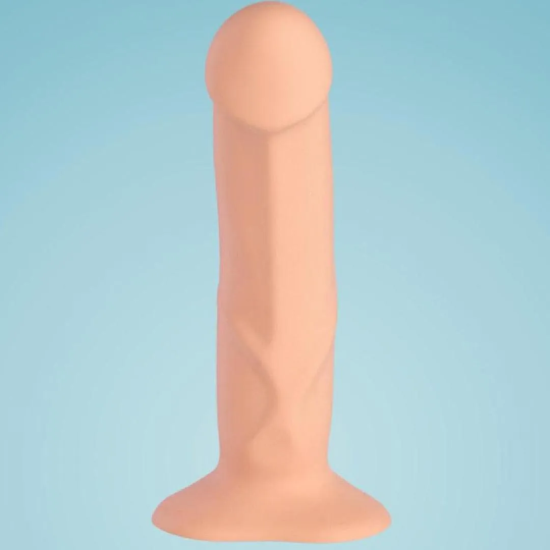 Fun Factory Boss 7 Inch Firm Silicone Dildo - Vanilla