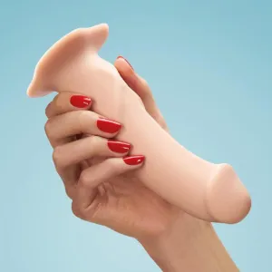 Fun Factory Boss 7 Inch Firm Silicone Dildo - Vanilla