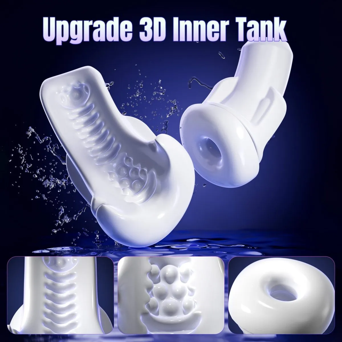 GAME|Thrusting and Suction Vibration Male Masturbation Cup Toy