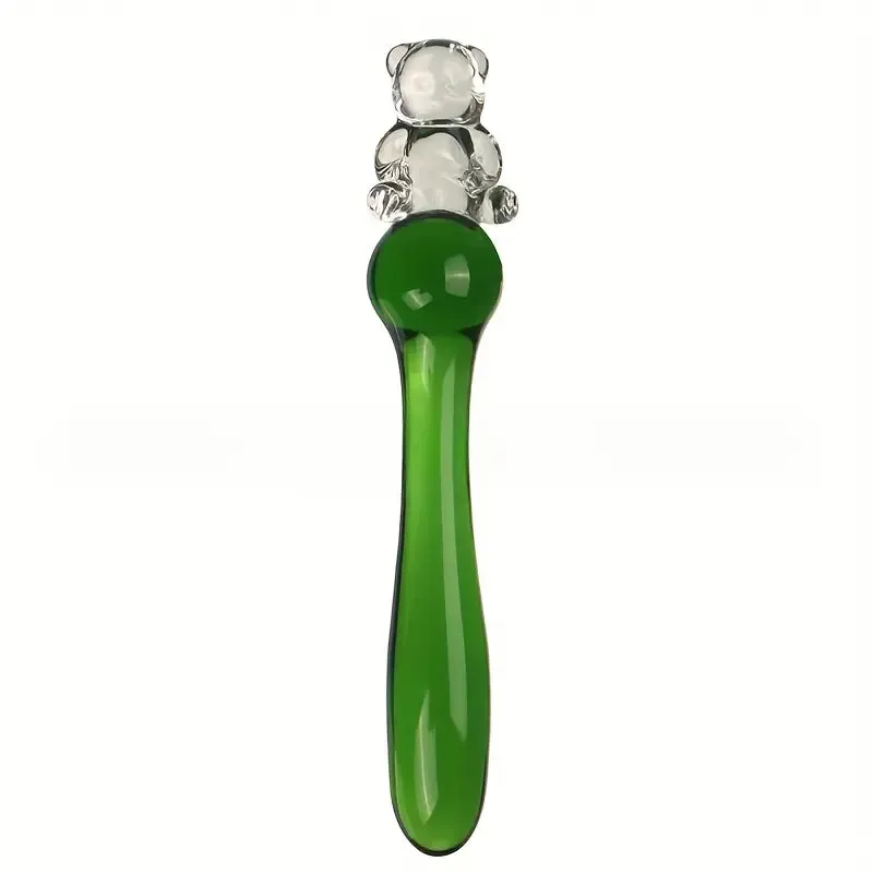 Glass Anal Plug Anal Beads Cute Clear Butt Plug Crystal Dildo For G-spot