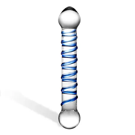 Gläs Spiral Dildo