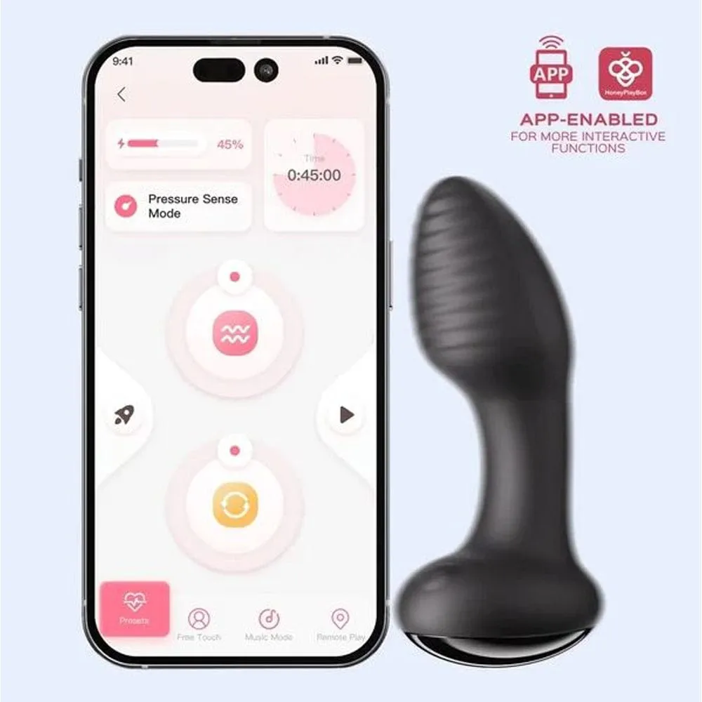 Honey Play Box Frenzy App-Controlled Rotating Anal Vibrator