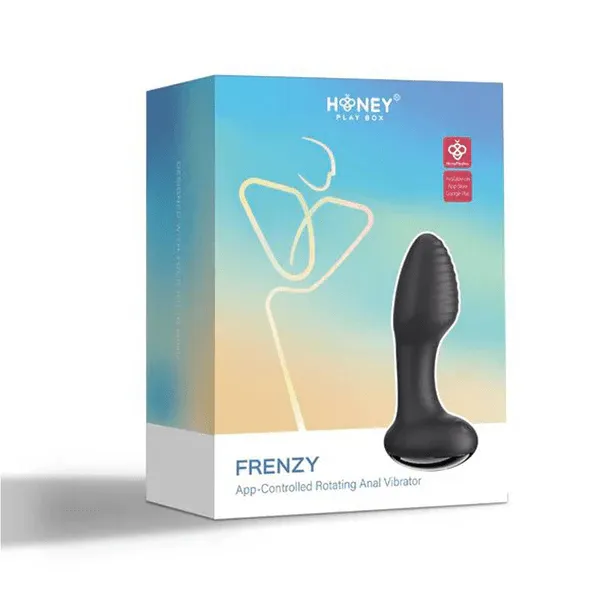 Honey Play Box Frenzy App-Controlled Rotating Anal Vibrator