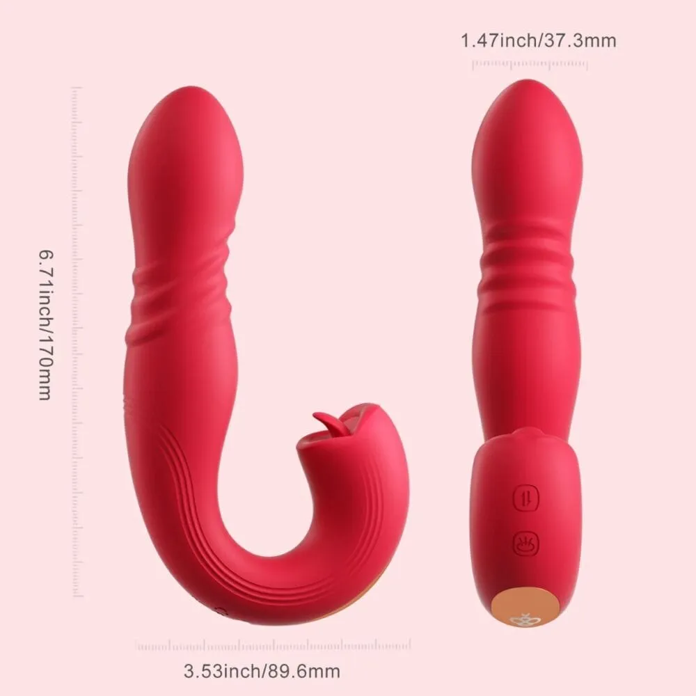 Honey Play Box Joi Thrust App-Controlled Thrusting G-spot Vibrator