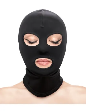HUSTLER® Taboo Open Eyes & Mouth Hood