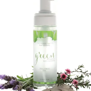 Intimate Earth Green Tea Tree Oil Foaming Toy Cleaner 3.4oz