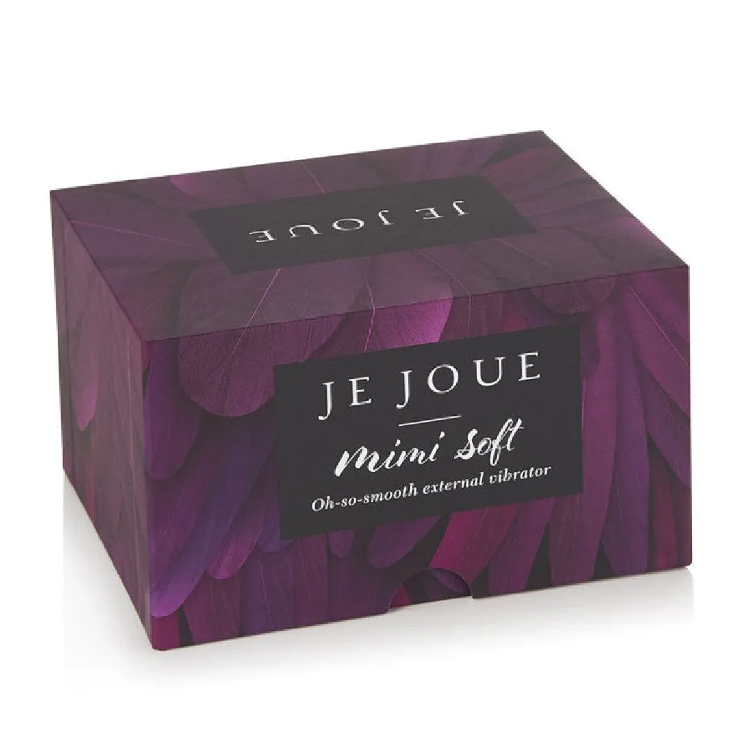 Je Joue Mimi Soft Clitoral and External Vibrator - Black