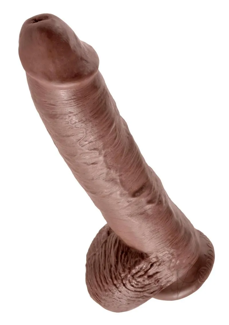 Kc 10 Cock W/balls Brown