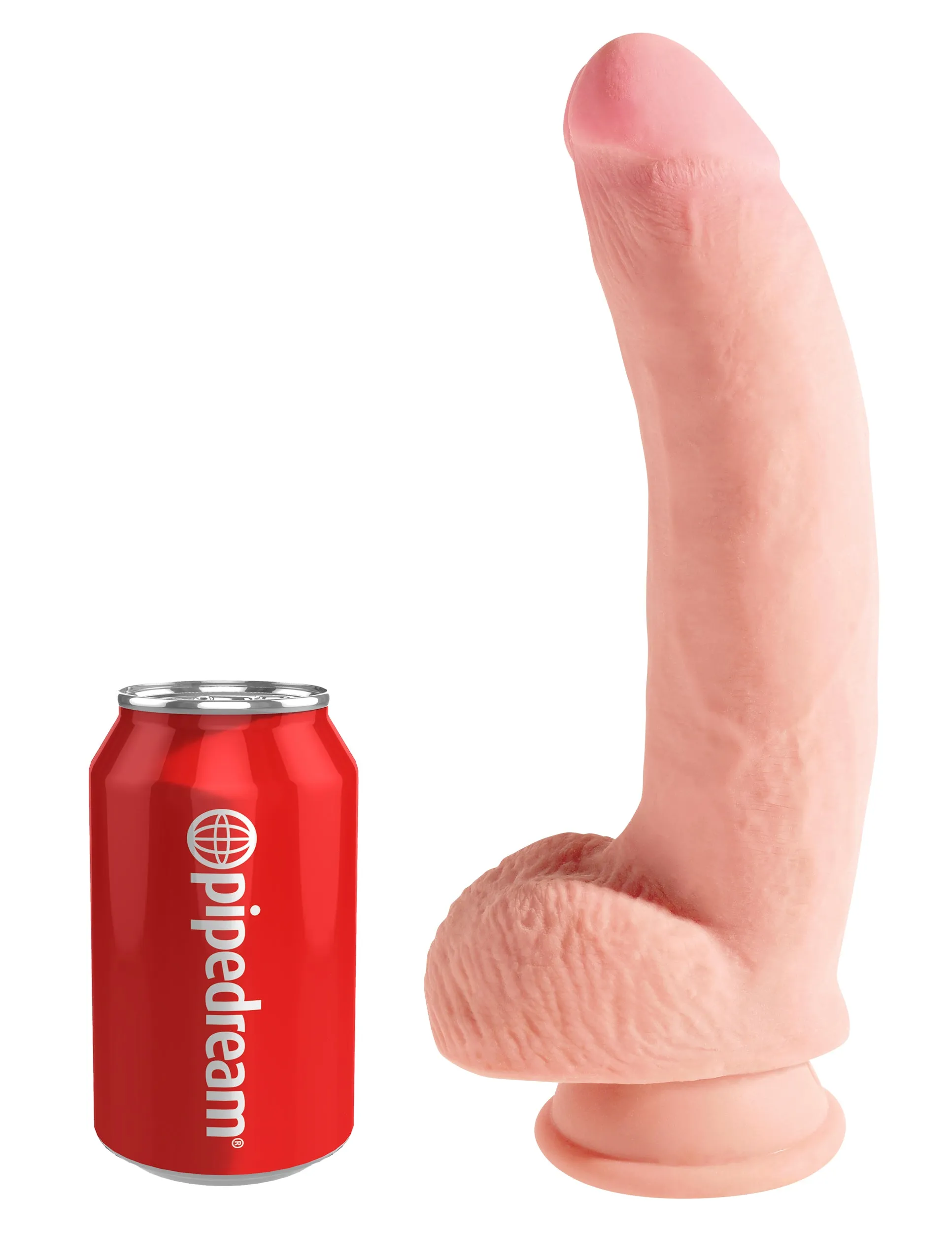 King Cock Plus 10 Triple Density Cock with Balls